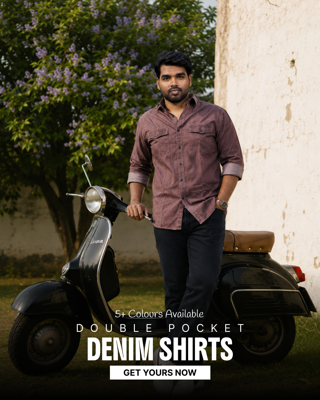 Denim Shirt - Menly Clothing