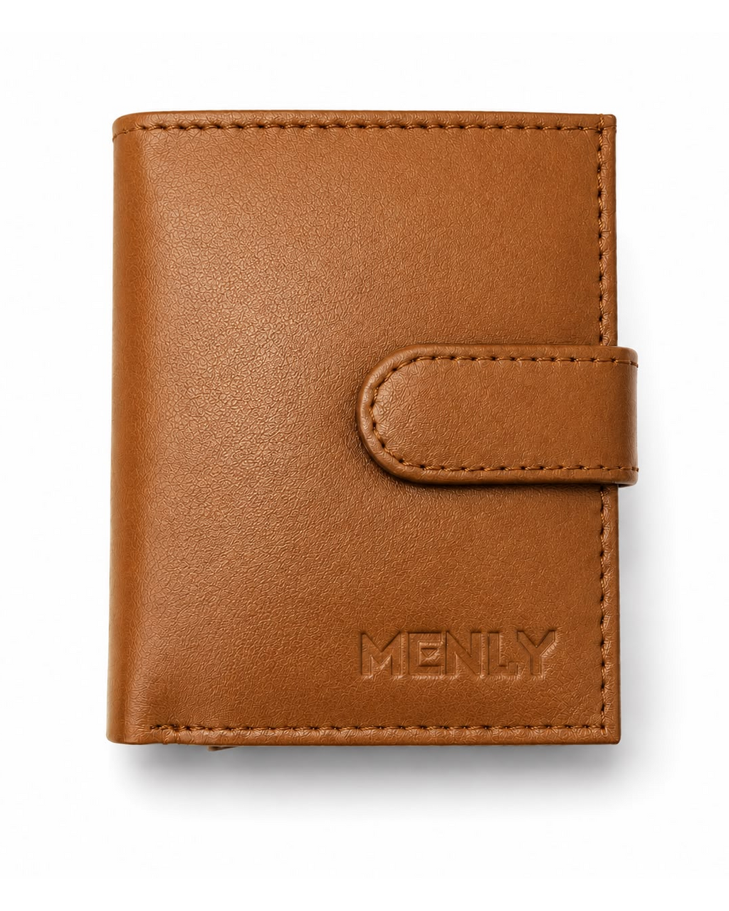 Menly Tan Pop-Up Wallet