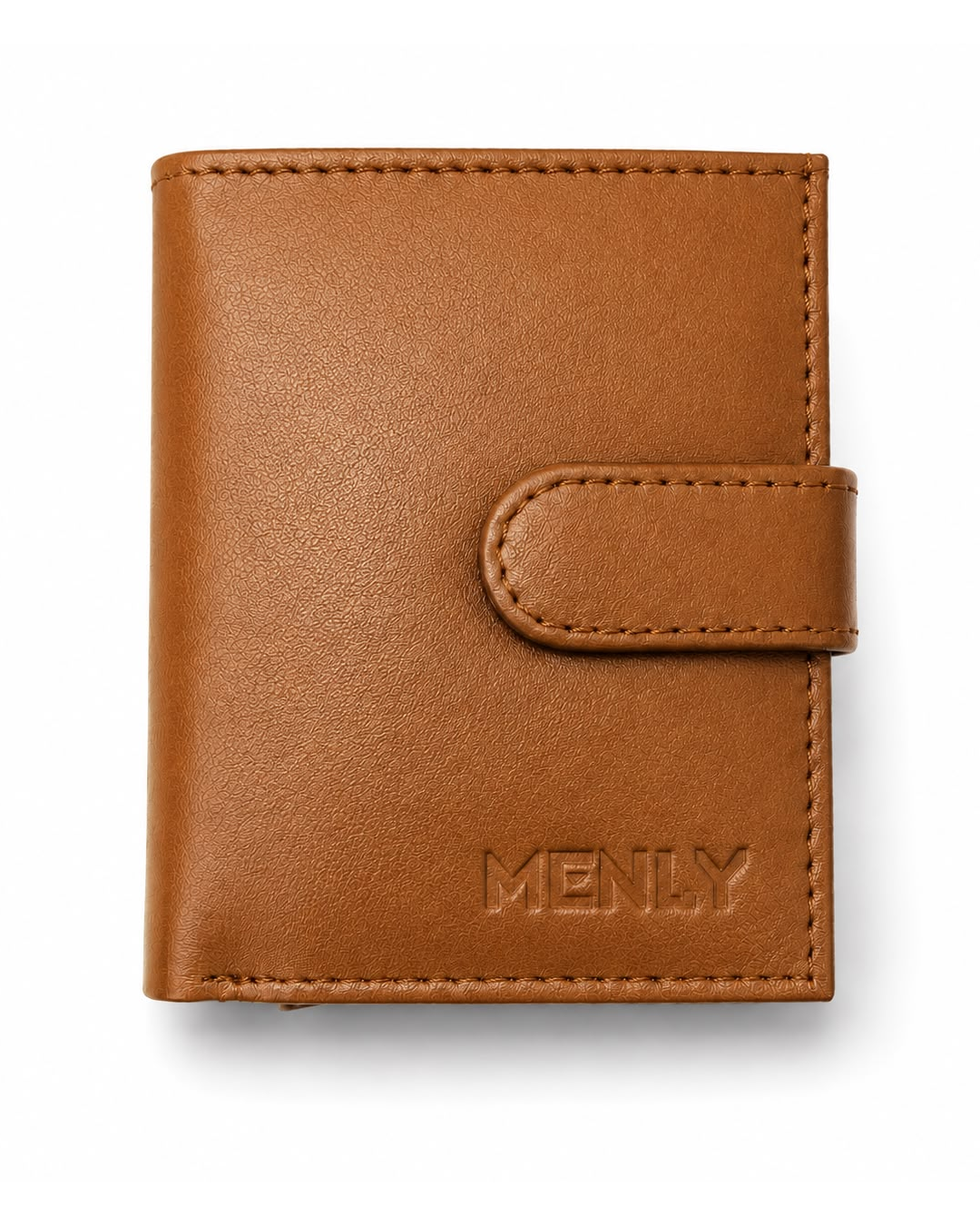 Menly Tan Pop-Up Wallet