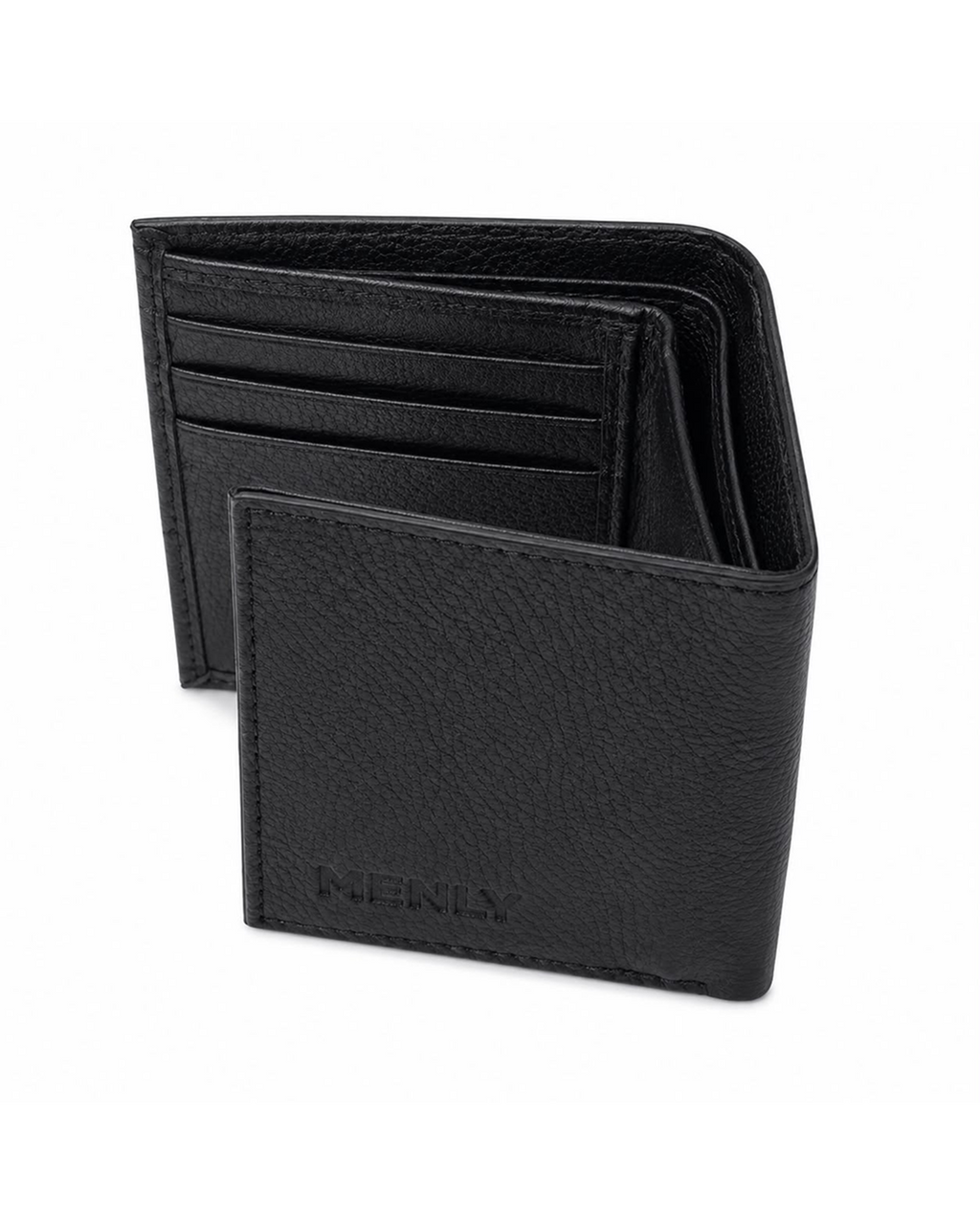 Black Tri-Fold Wallet