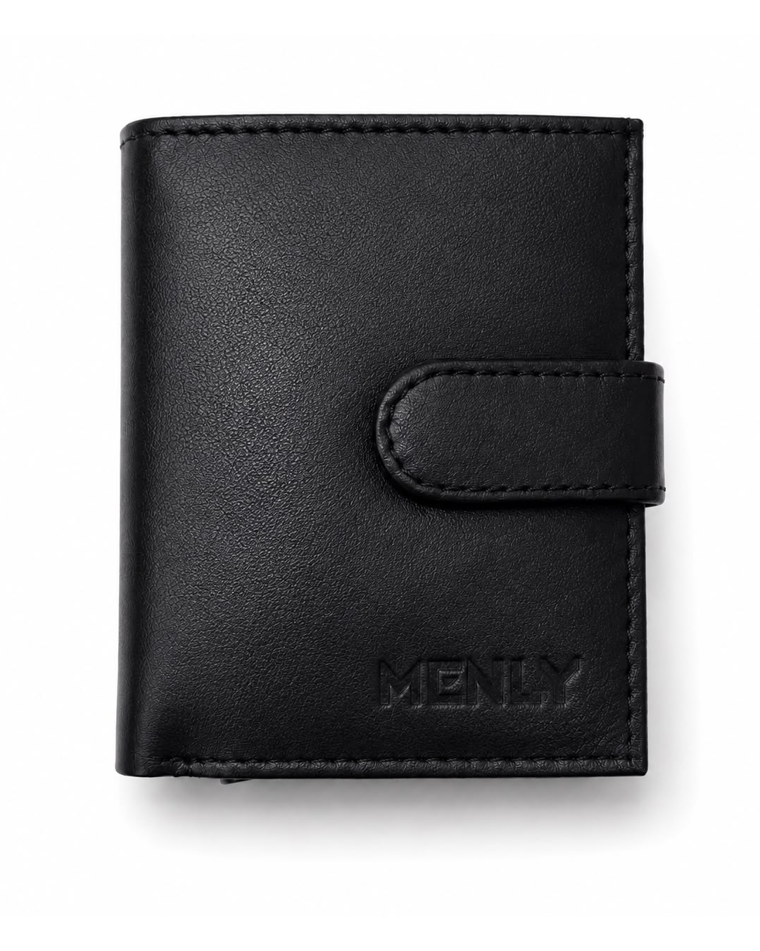 Menly Black Pop-Up Wallet