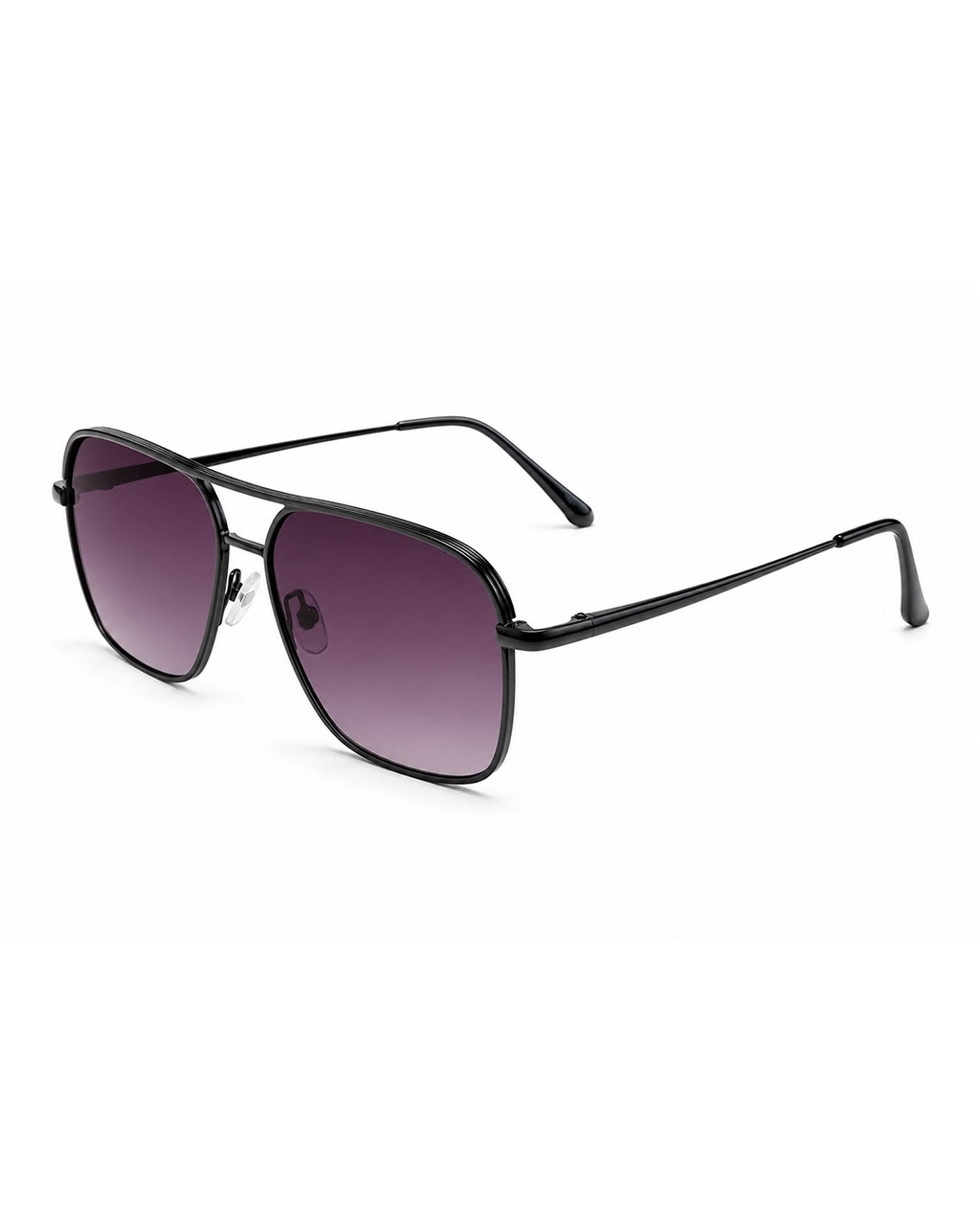 Black Frame Purple Lens Sunglasses