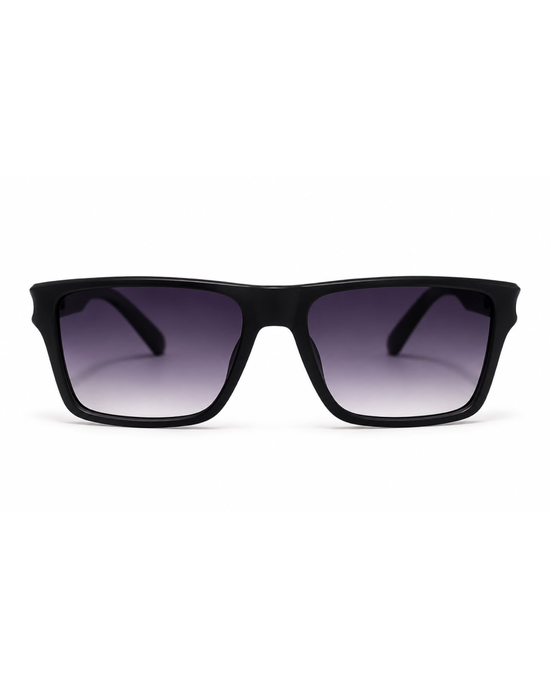 Black Square Frame Cooler with Smoke Purple Lens