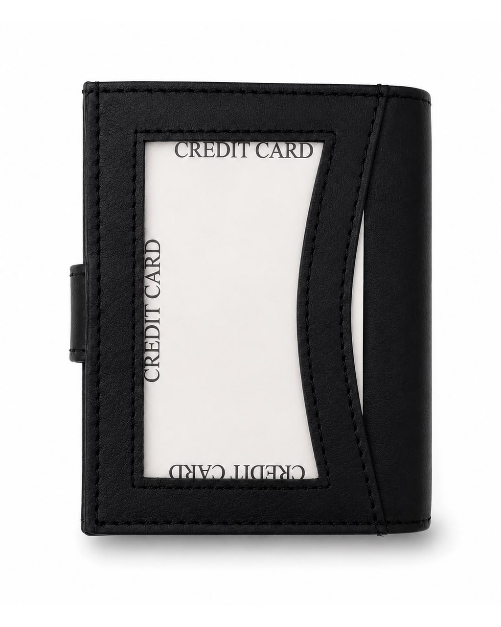 Menly Black Pop-Up Wallet