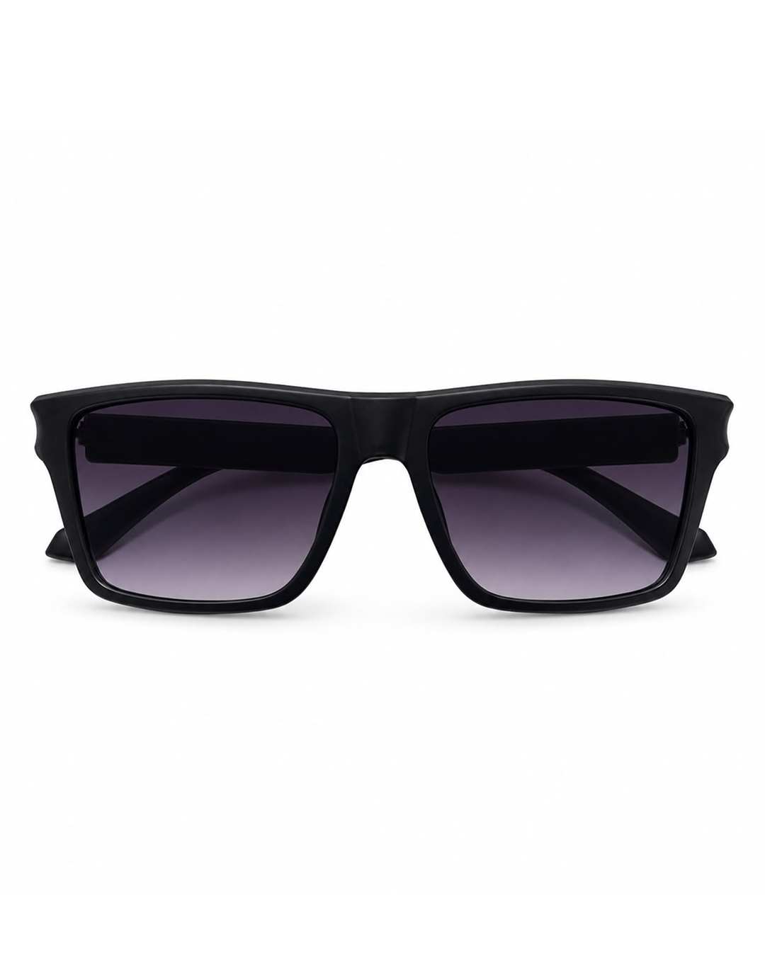 Black Square Frame Cooler with Smoke Purple Lens