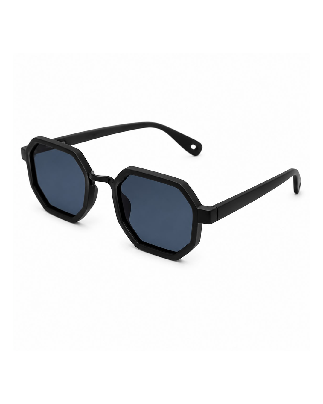 Black Hexa Frame Cooler with Smoke Blue Lens