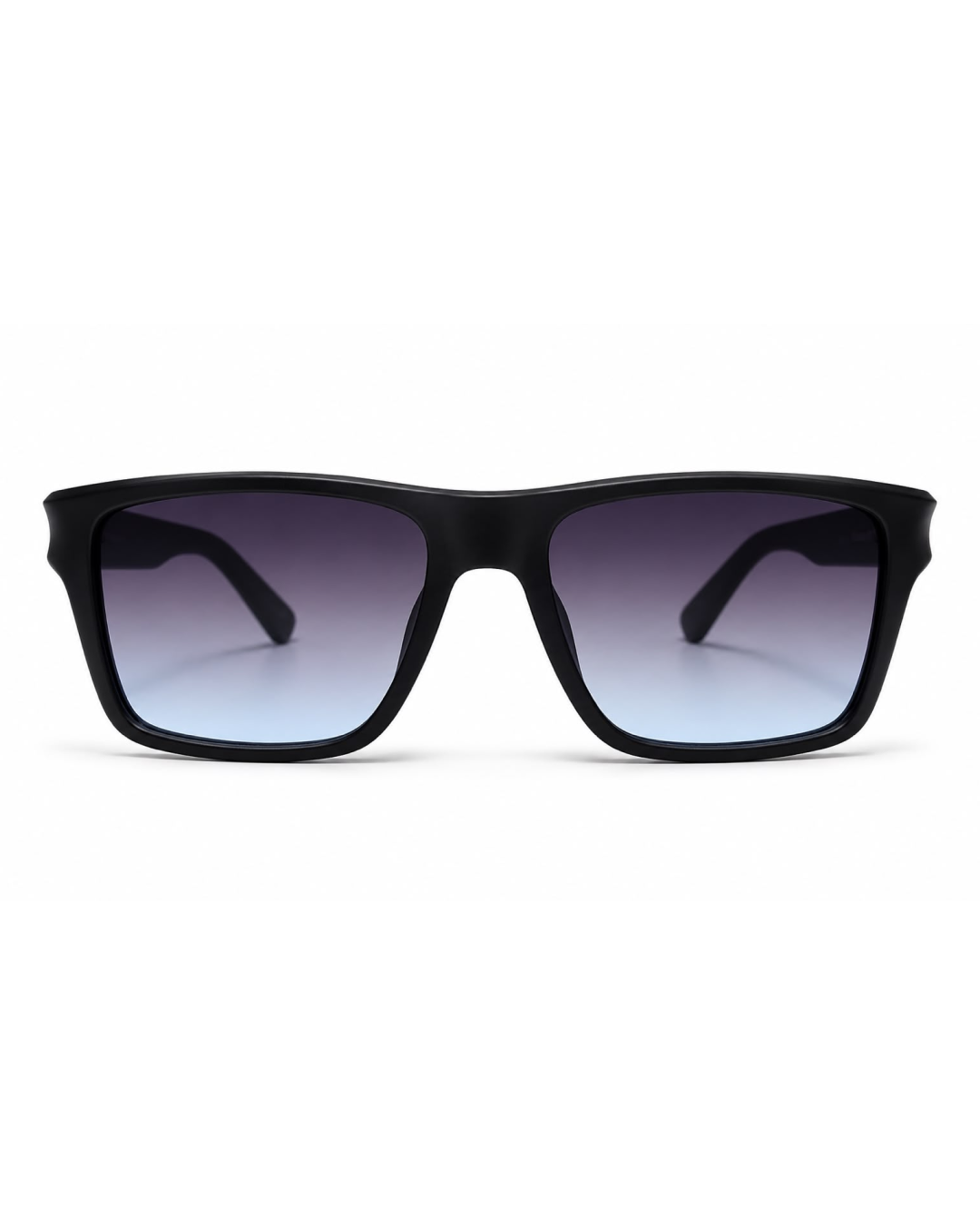 Black Rectangular Frame Cooler with Purple Gradient Lens