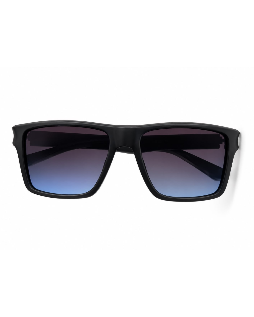 Black Rectangular Frame Cooler with Purple Gradient Lens
