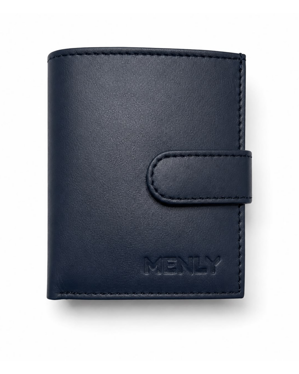 Menly Navy Blue Pop-Up Wallet
