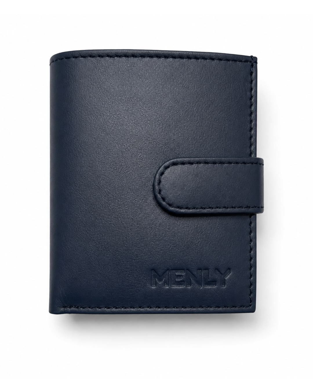 Menly Navy Blue Pop-Up Wallet