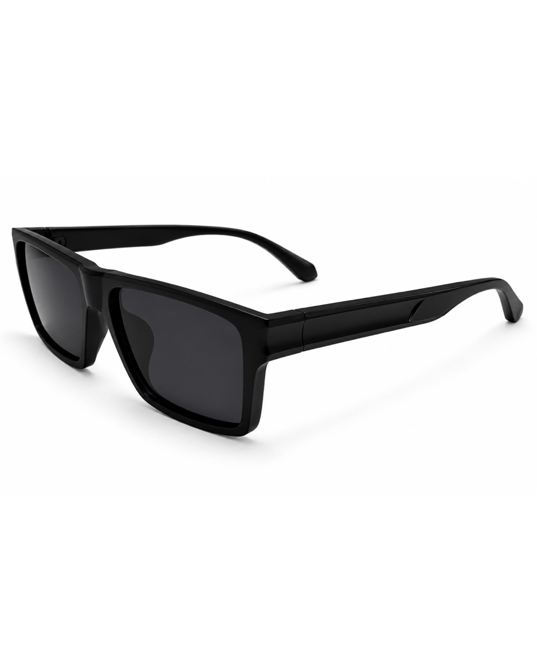 Black Bold Frame Cooler with Dark Smoke Lens