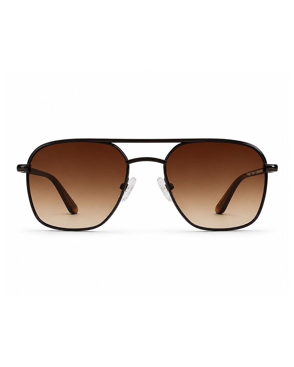 Brown Round Lens Sunglasses