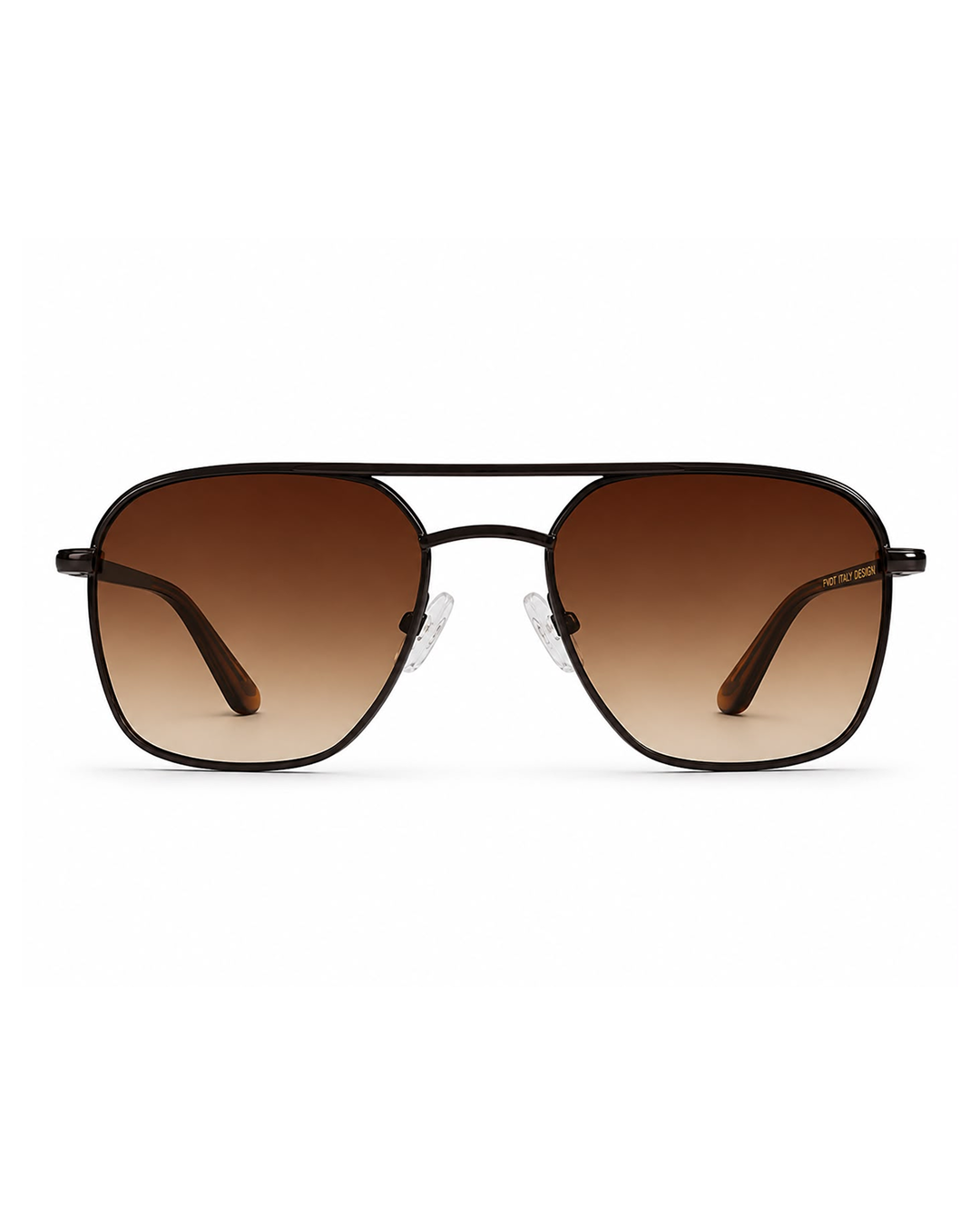 Brown Round Lens Sunglasses
