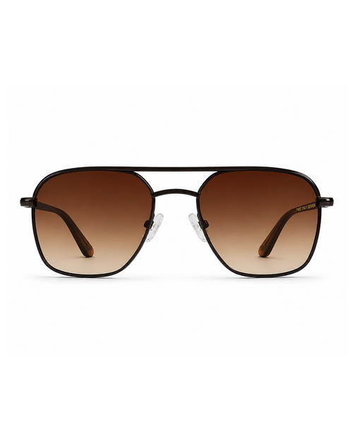 Brown Round Lens Sunglasses