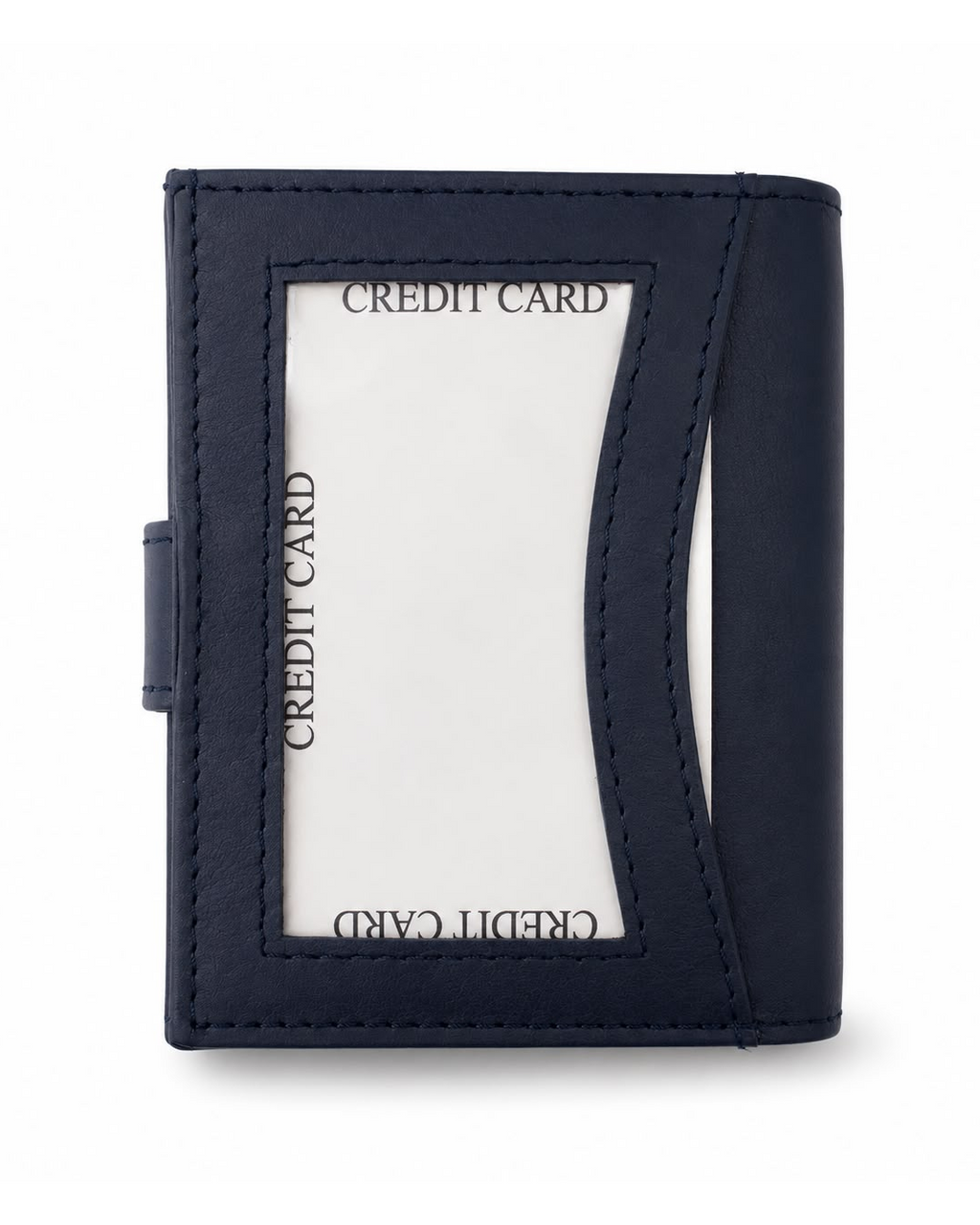 Menly Navy Blue Pop-Up Wallet