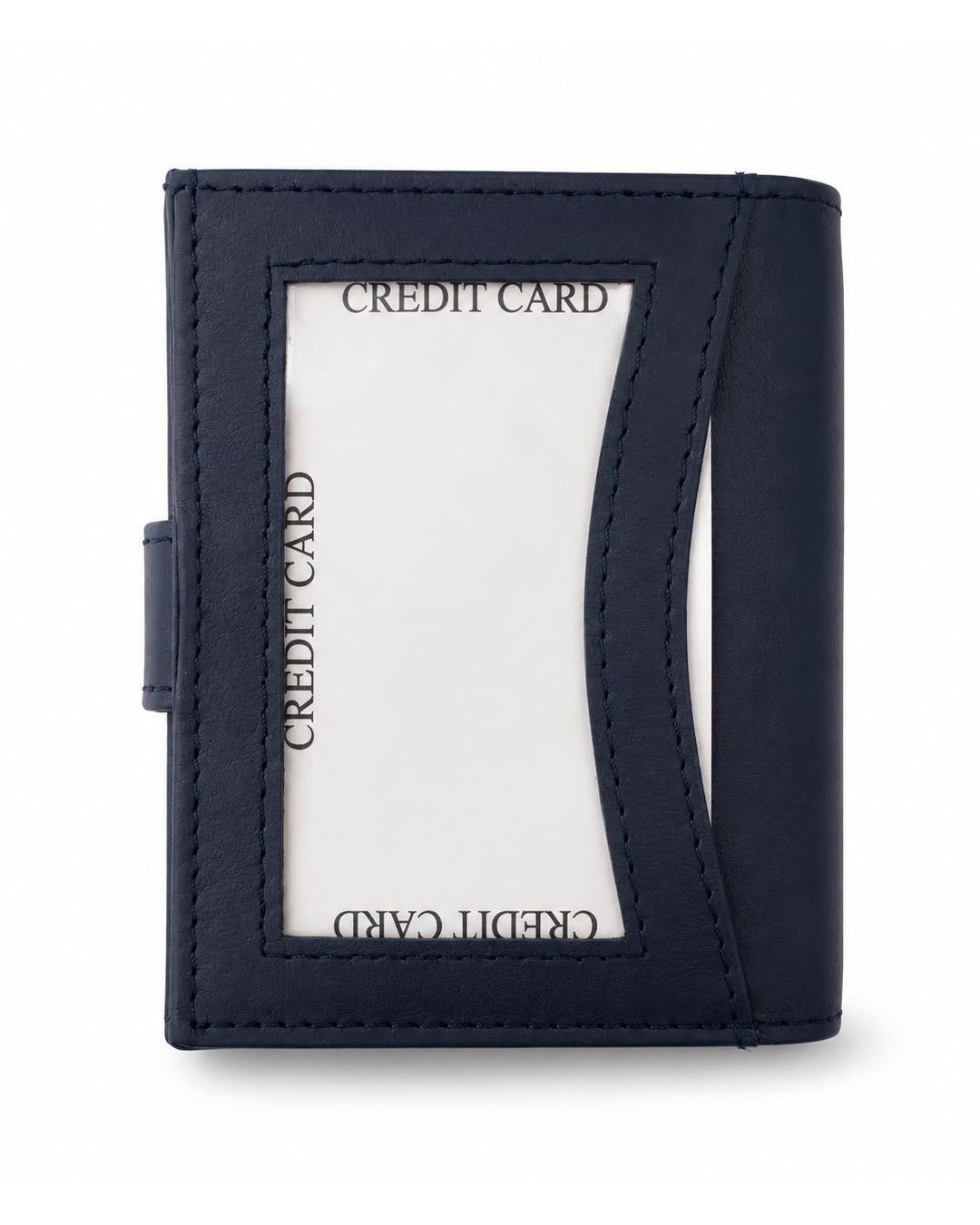 Menly Navy Blue Pop-Up Wallet