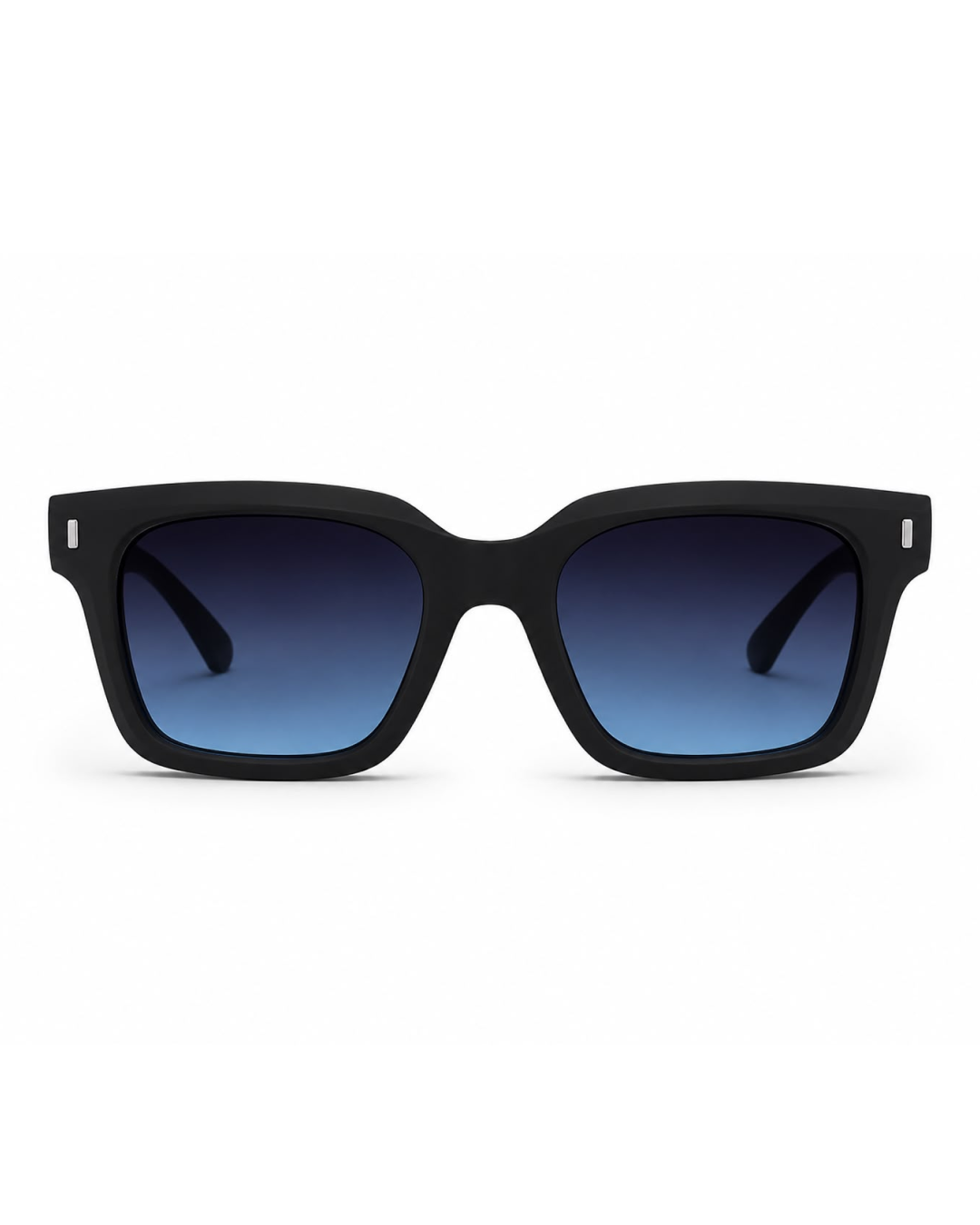 Black Square Frame Cooler with Blue Gradient Lens