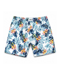White Floral Print Boxer