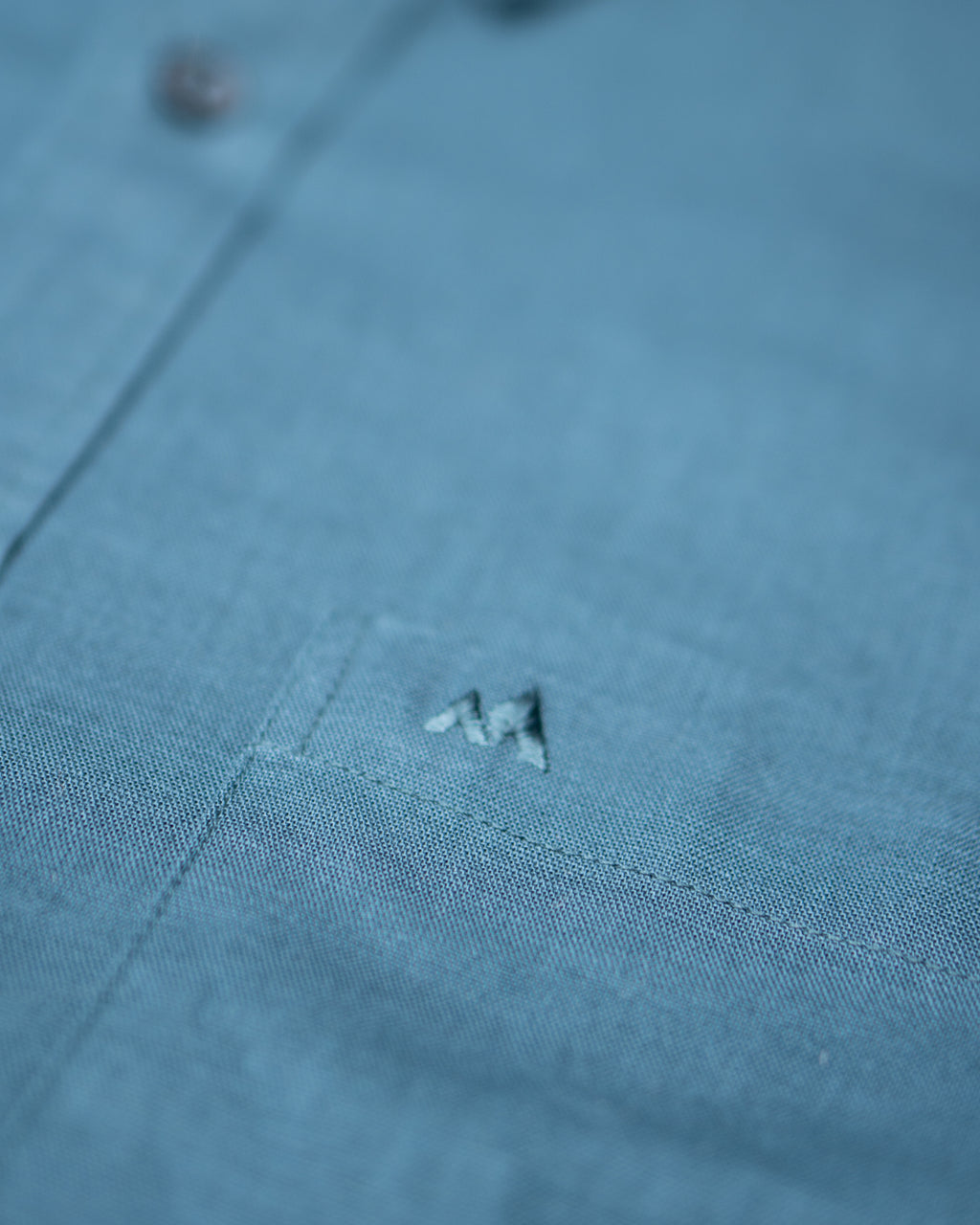 Menly Peacock Green Cotton Linen Shirt - Menly Clothing