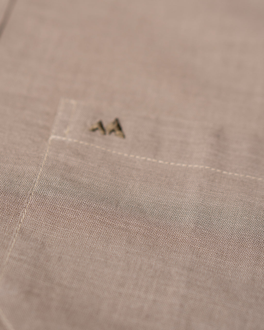 Menly Lite Kakhi Cotton Linen Shirt - Menly Clothing