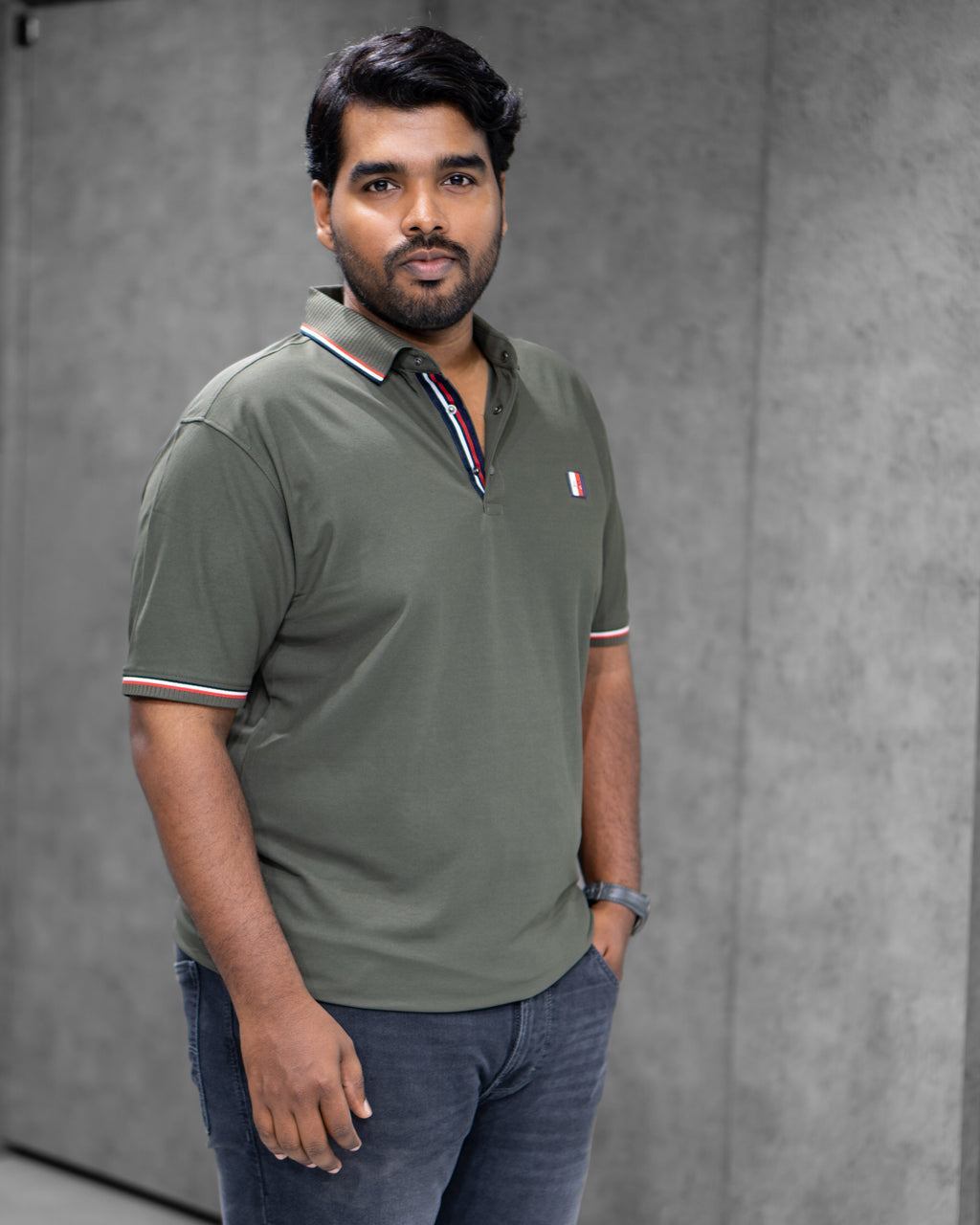 Olive Green Classic Dryfit Polo T-Shirt - Menly Clothing