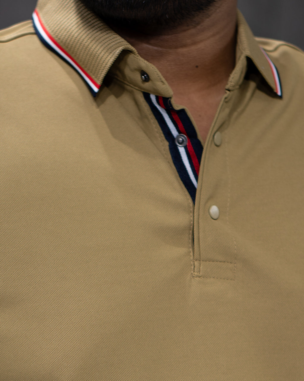 Camel Brown Classic Dryfit Polo T-Shirt - Menly Clothing
