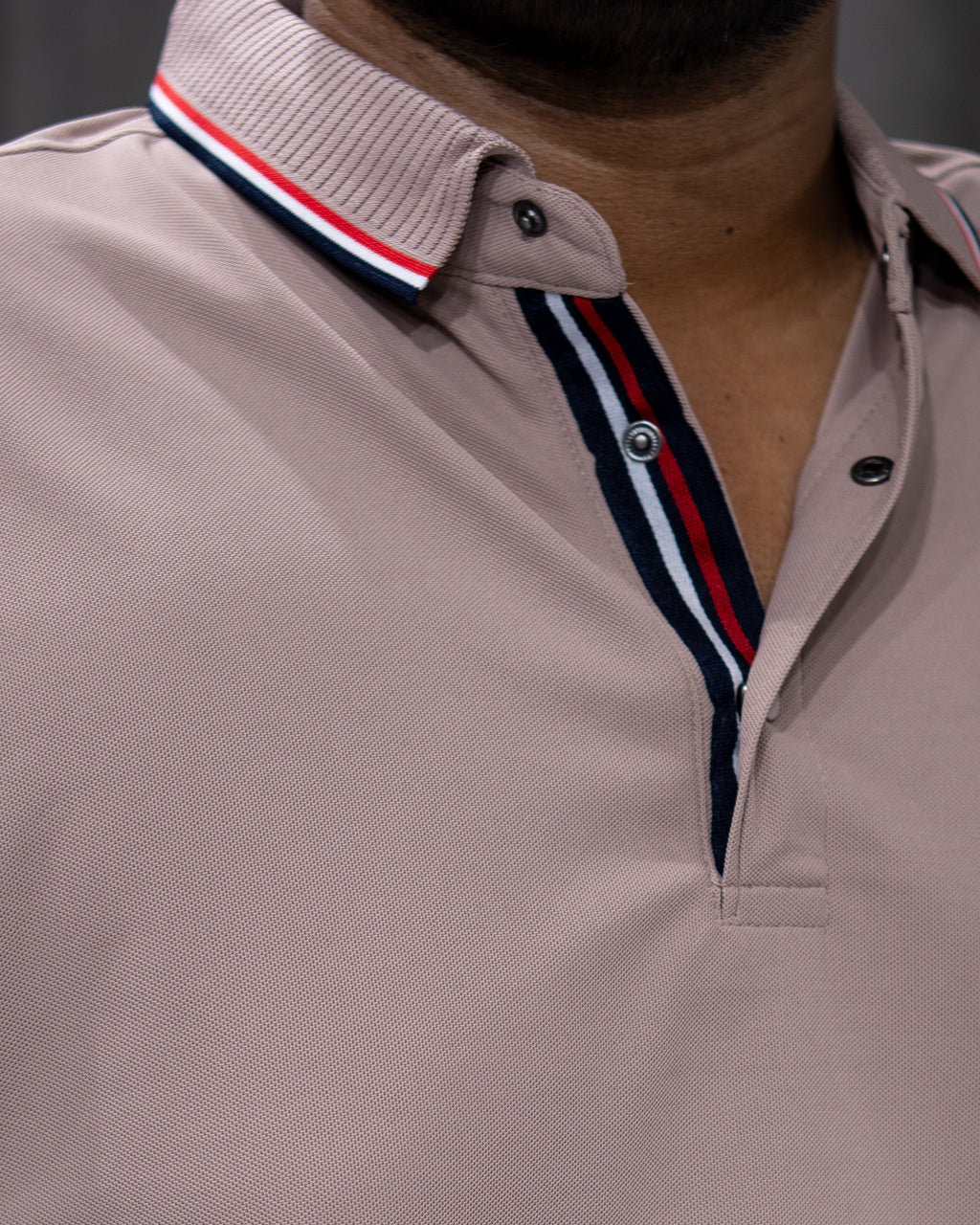 Dusty Pink Classic Dryfit Polo T-Shirt - Menly Clothing