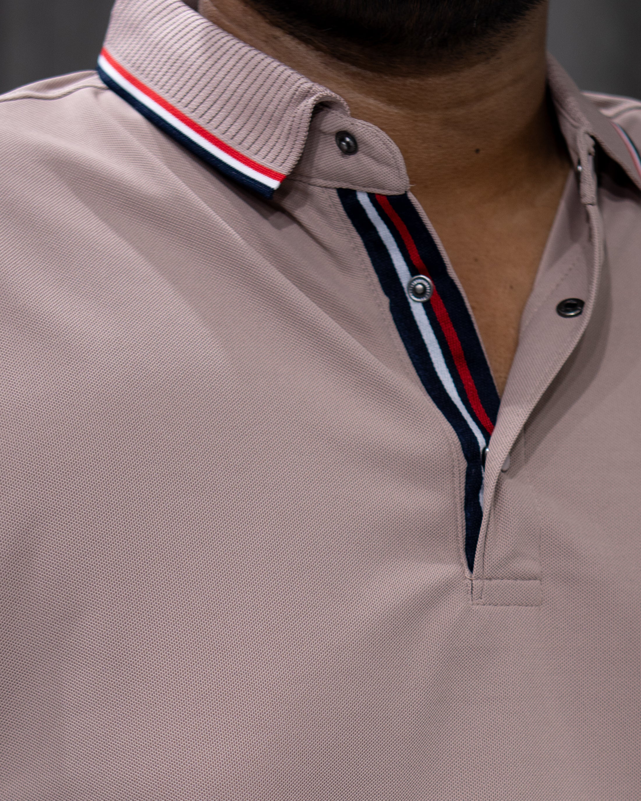 Dusty Pink Classic Dryfit Polo T-Shirt - Menly Clothing