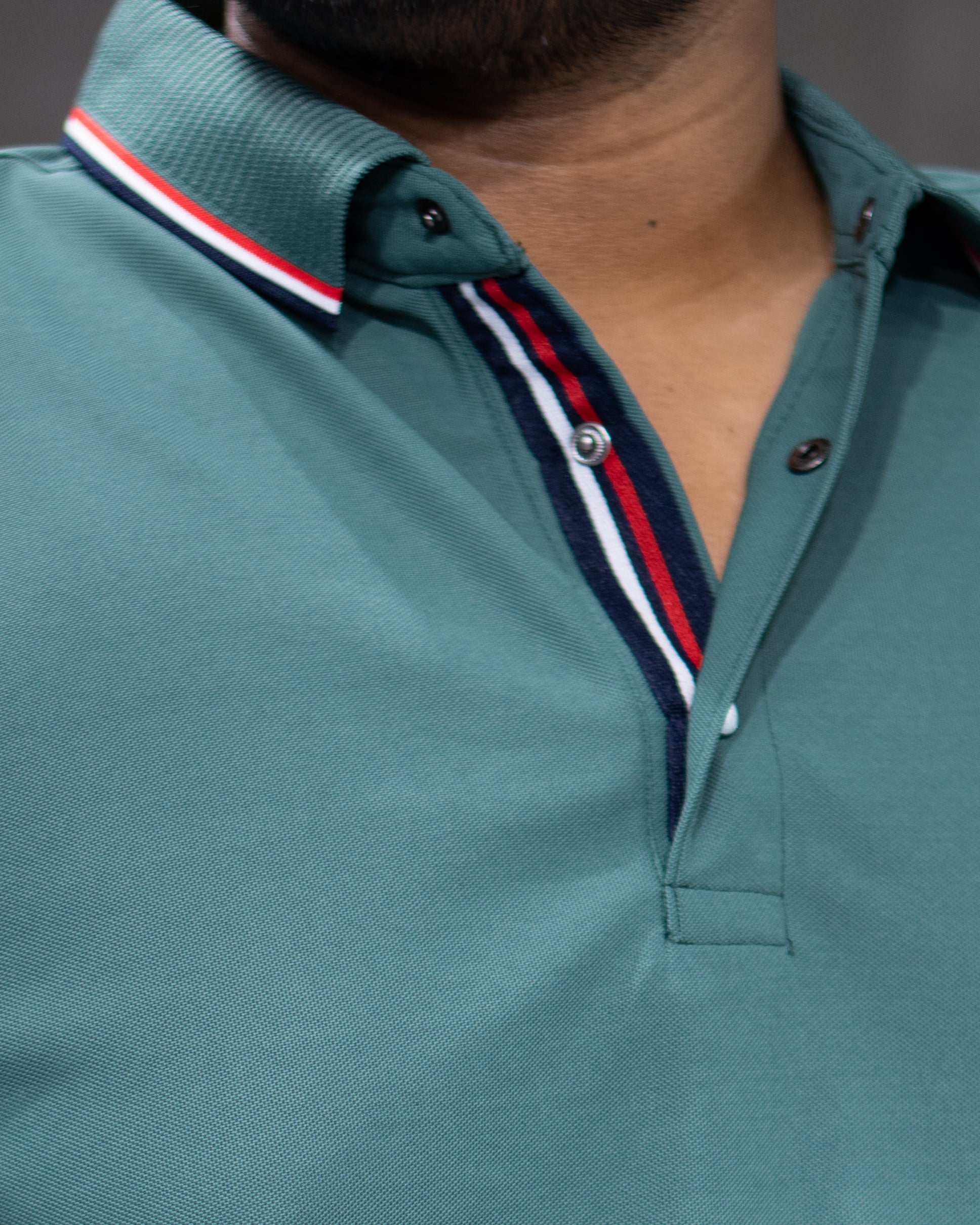 Dark Cyan Classic Dryfit Polo T-Shirt - Menly Clothing