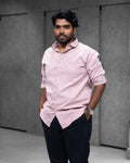Blush Pink Liquid Cotton Shirt